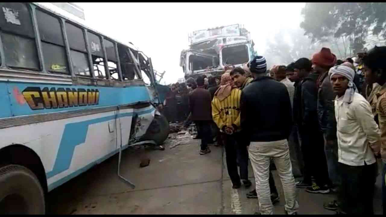 Road Accident in Erwaktra Auraiya