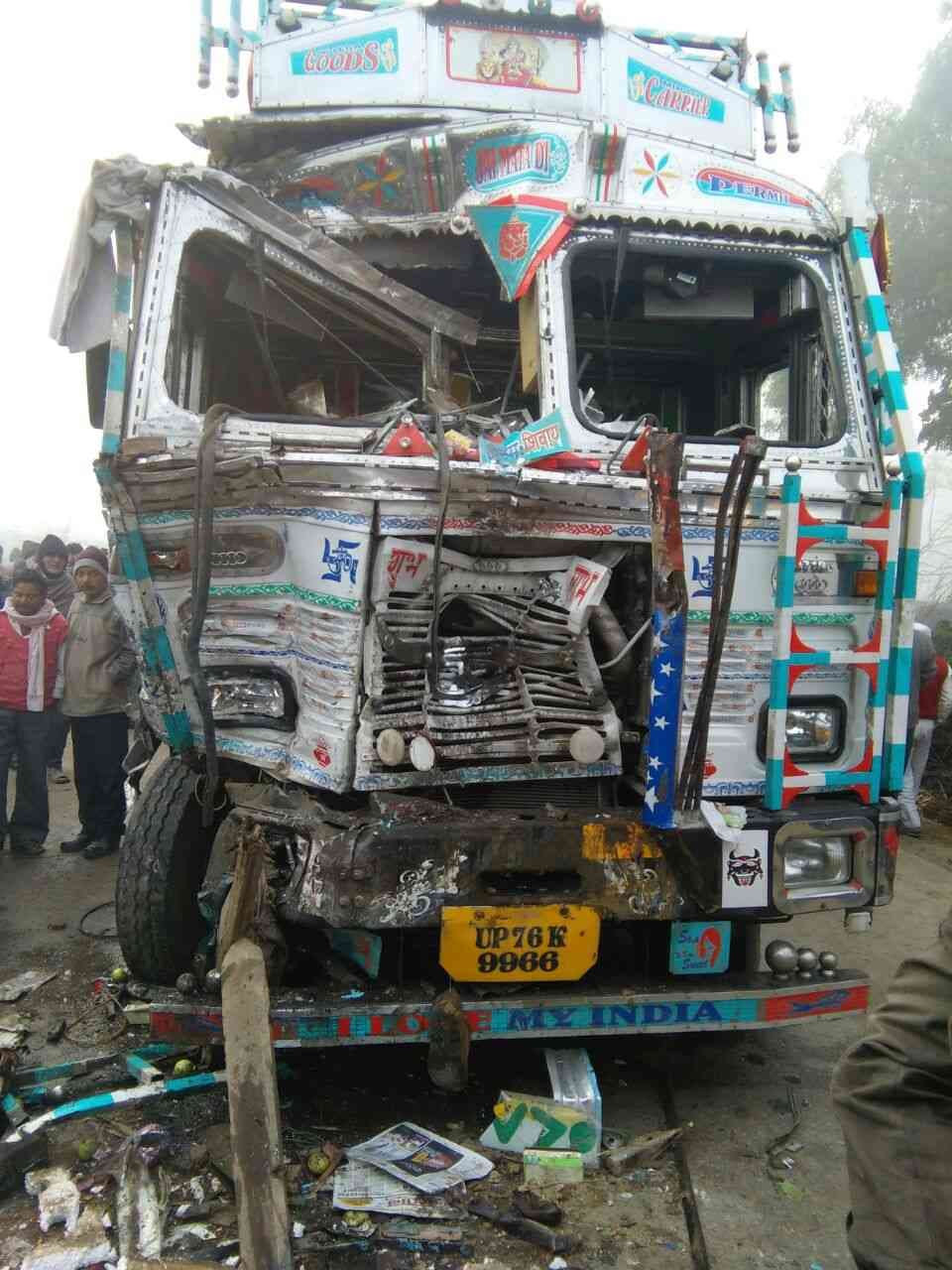 Road Accident in Erwaktra Auraiya