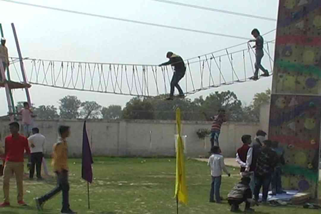 Paragliding in School Kaushambi