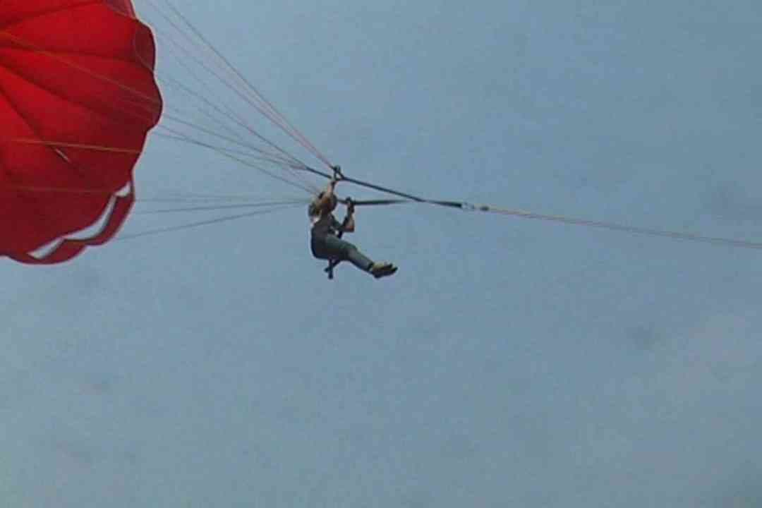 Paragliding in School Kaushambi