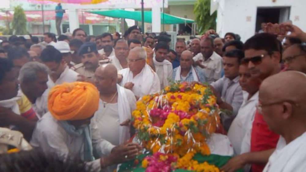 funeral of balkavi bargi