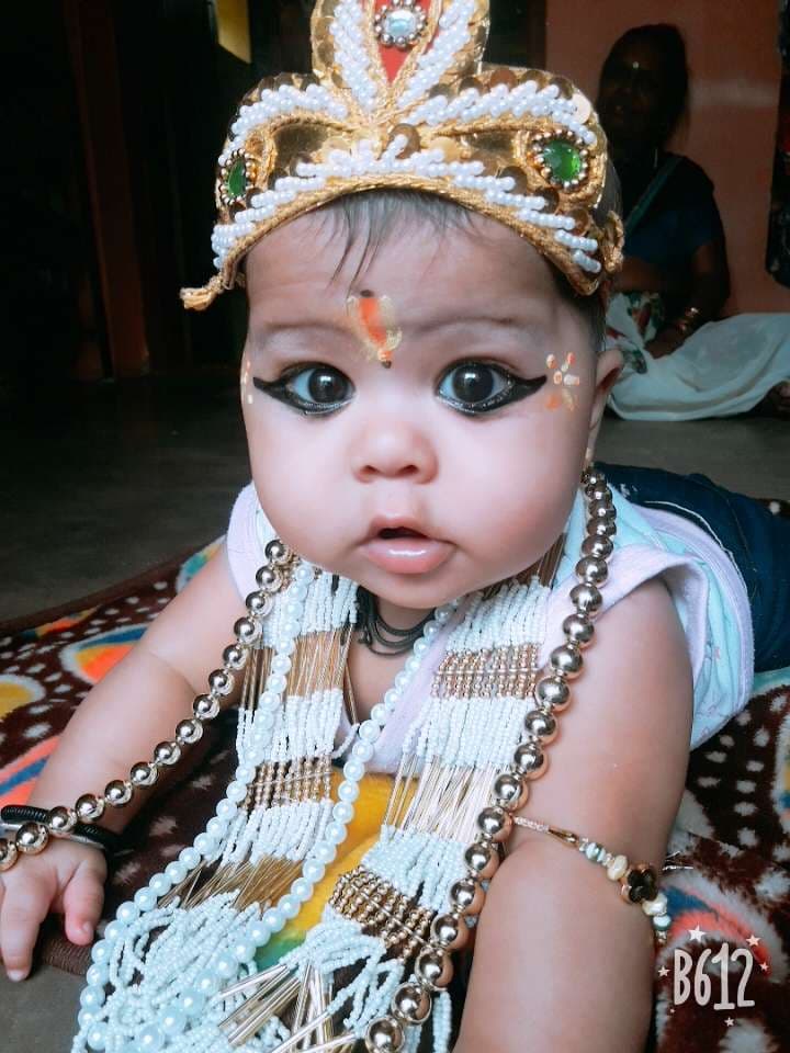 Kids in Radha-Krishna