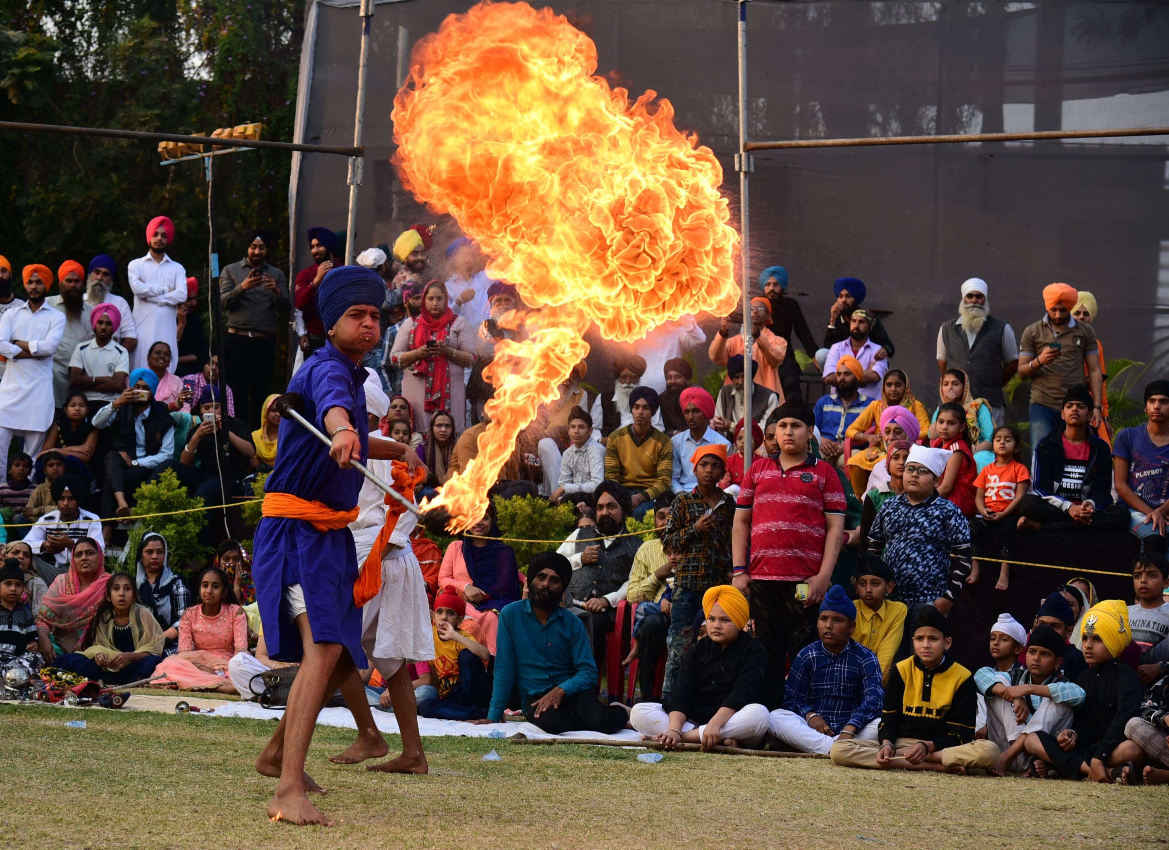 The amazing display of Khalsai games