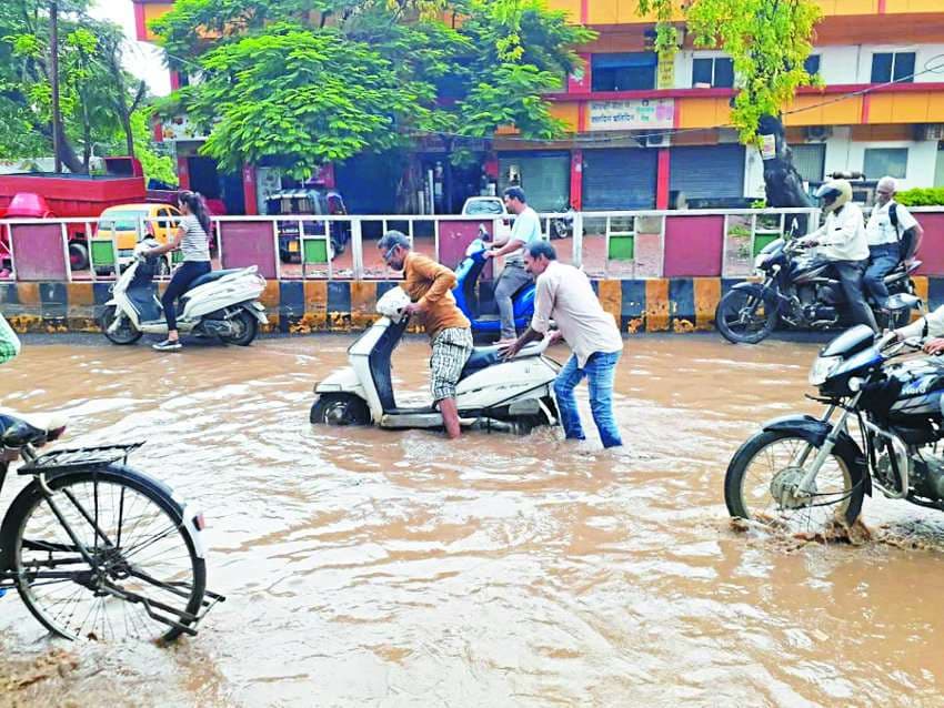 Rain havoc: Baha diversion at three places on National Highway