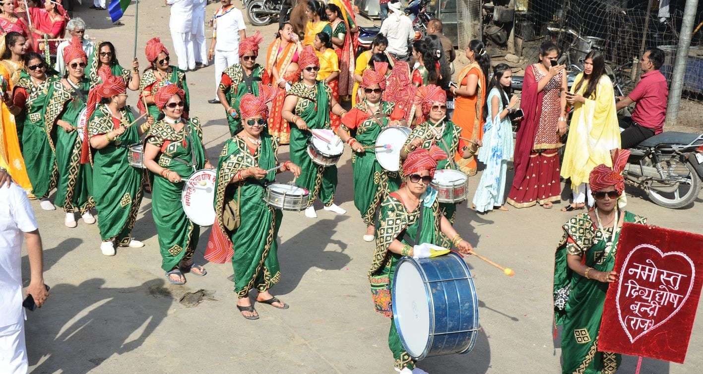 Bundi News, Bundi Rajasthan News,rajesthan patrika news,Procession, on