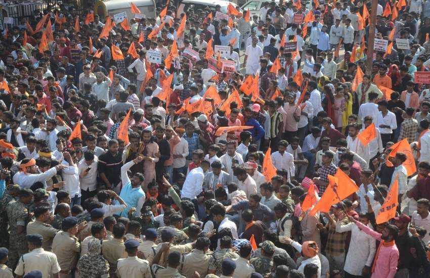 एबीवीपी ने भूपेश बघेल सरकार की विफलताओं के विरोध में 'छात्र आक्रोश रैली' आयोजित की।