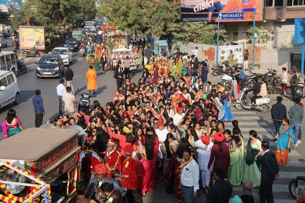 Ghatlodiya shobha yatra