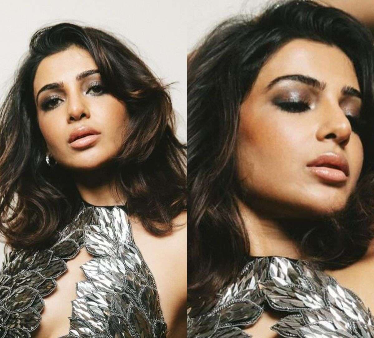 Samantha Ruth Prabhu new silver corset and flared pants stunned fans