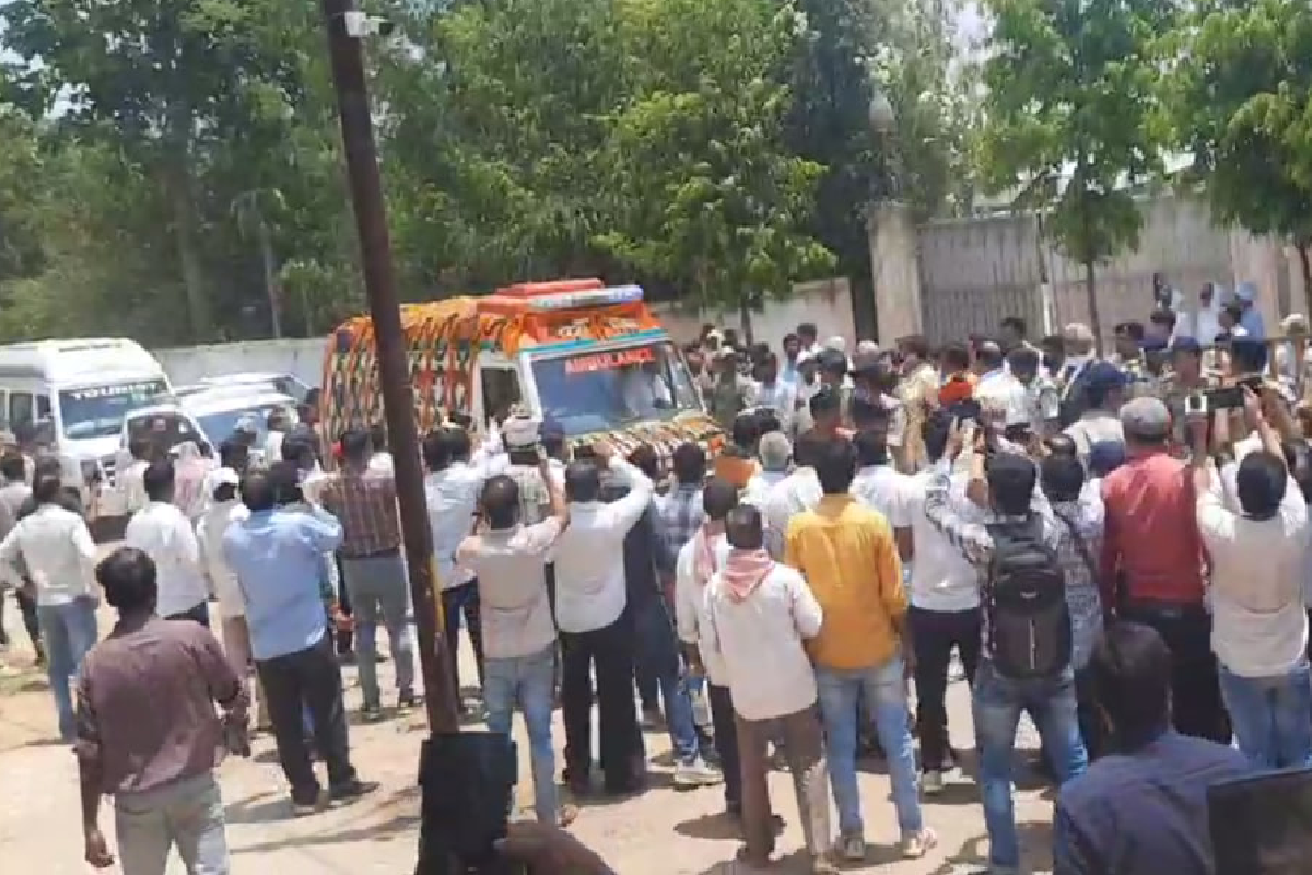 Madhavi Raje Scindia Last Rites