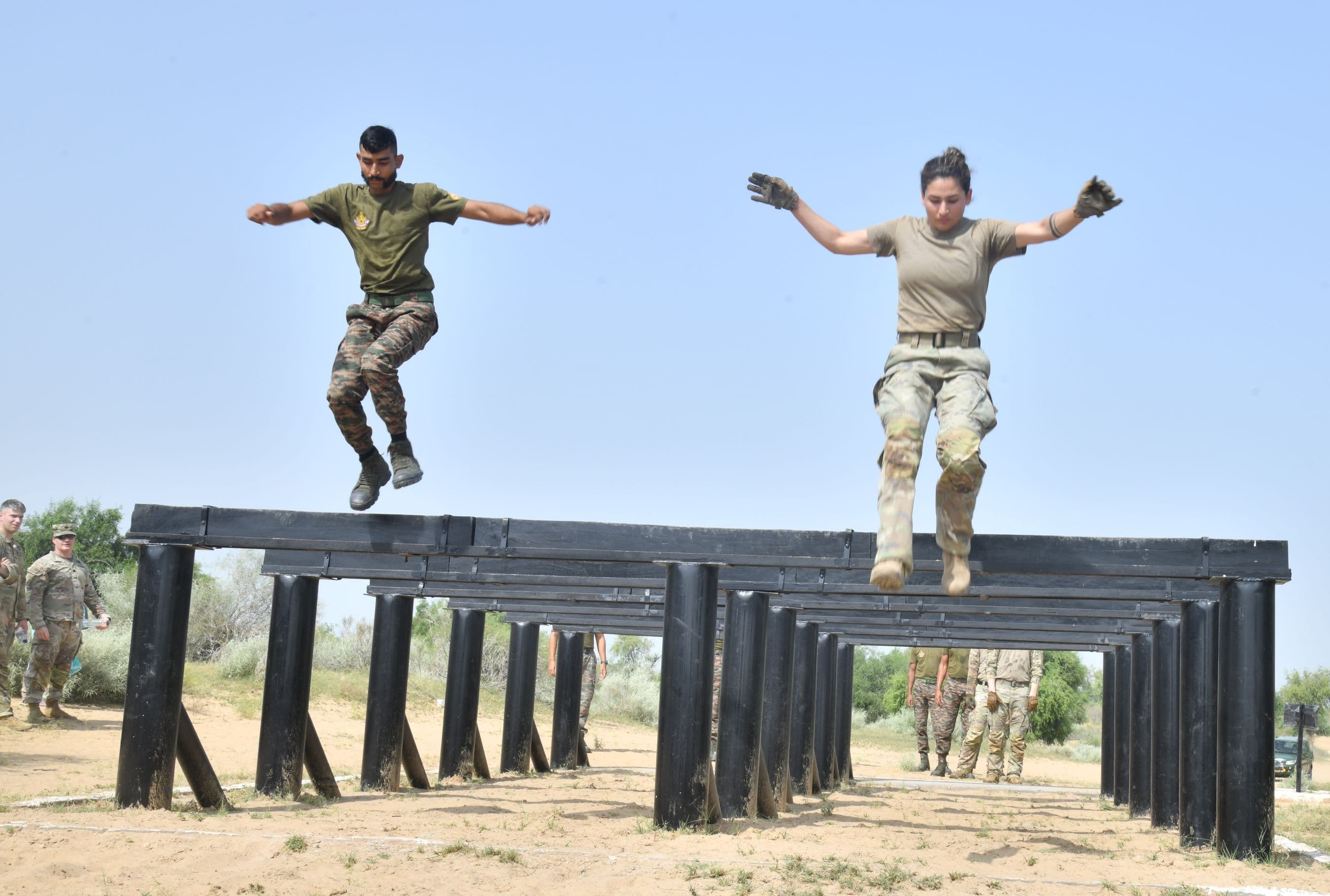 Joint military war exercise between India and America