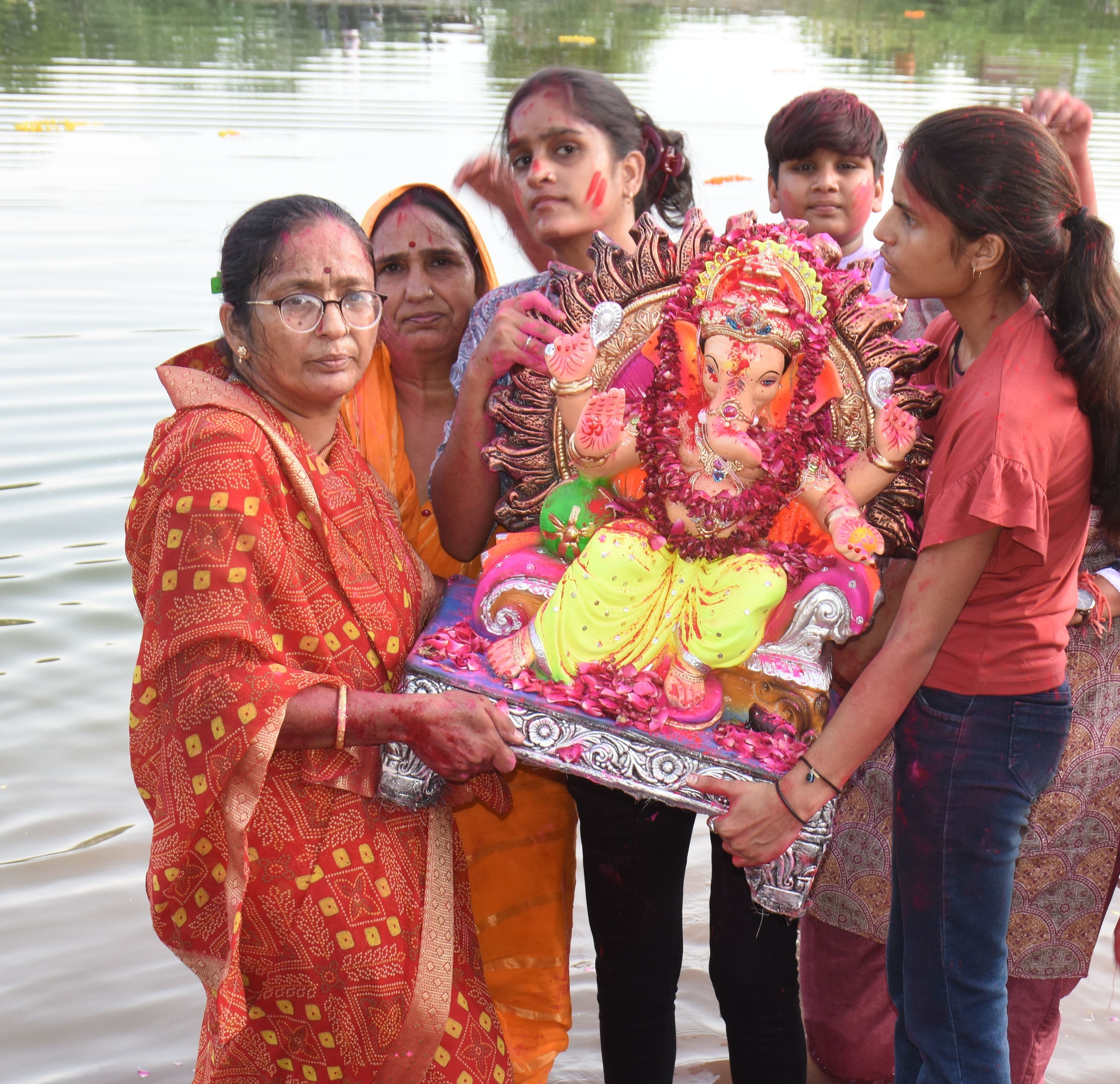 Completion of Ganesh Puja Utsav