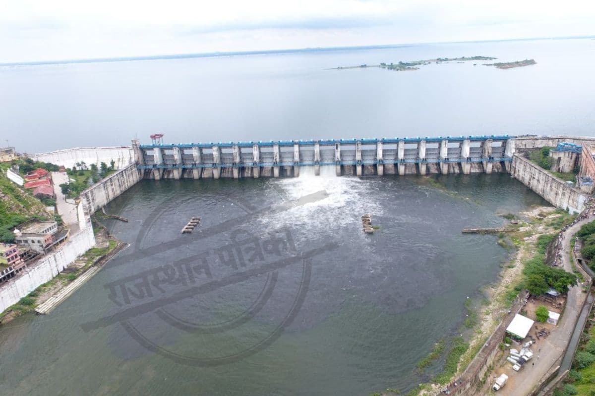 Bisalpur dam: ड्रोन एंगल से देखें बीसलपुर बांध का विहंगम दृश्य