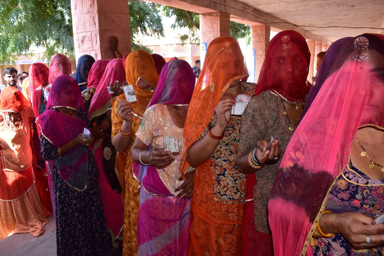 Shanti surprised in Khinvsar, the hottest seat of the state, till 5 pm 71.04 votes were cast.