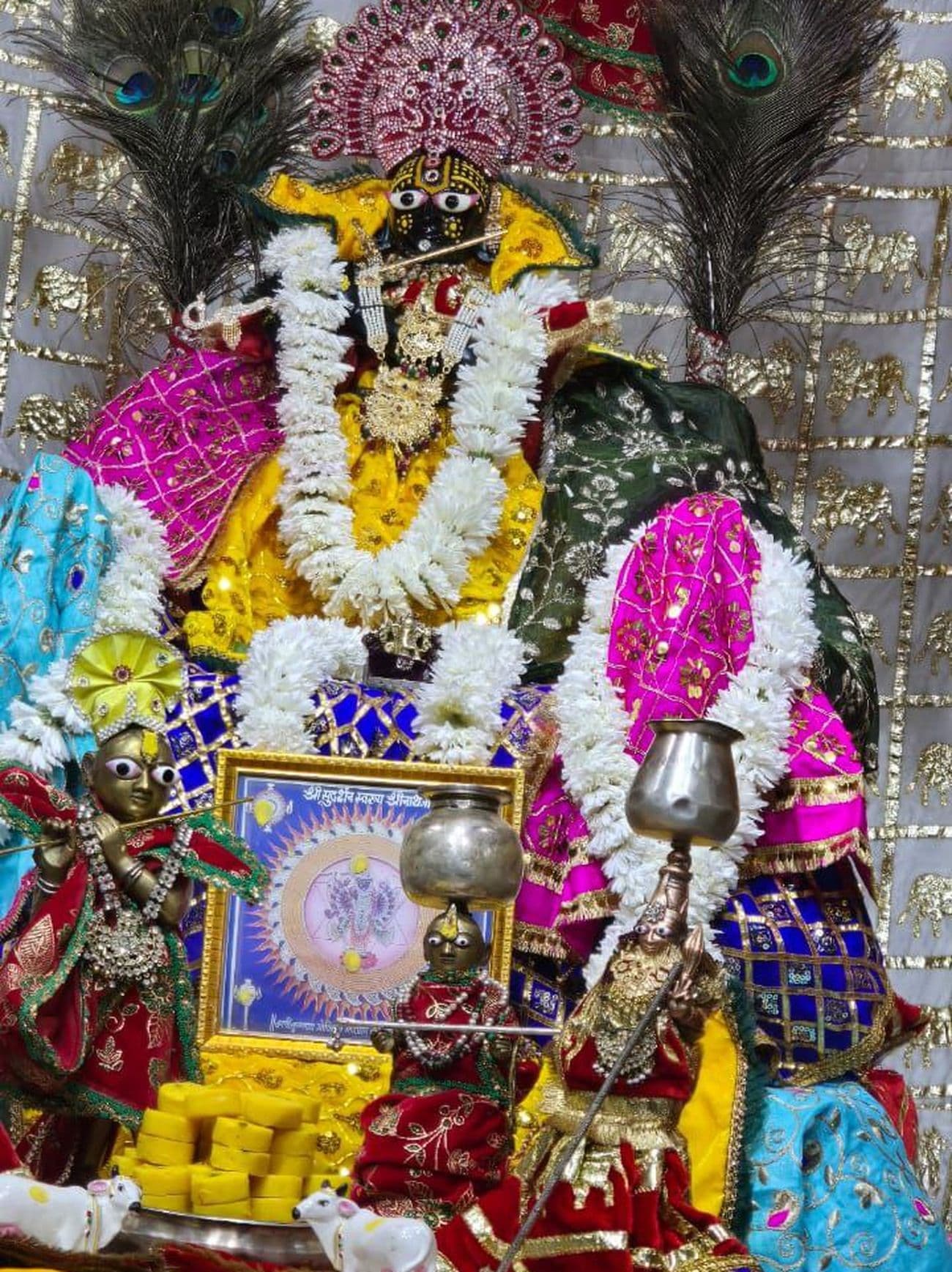 Nagaur Nagar Seth Banshiwala decorated in ten forms on Dev Prabodhini Ekadashi