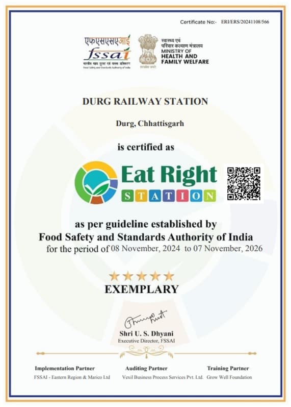 Eat Right Station Award