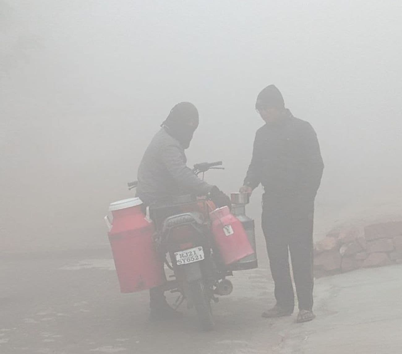 Effect of winter in Nagaur: Fog remained till 11 am, mercury @ 6.7