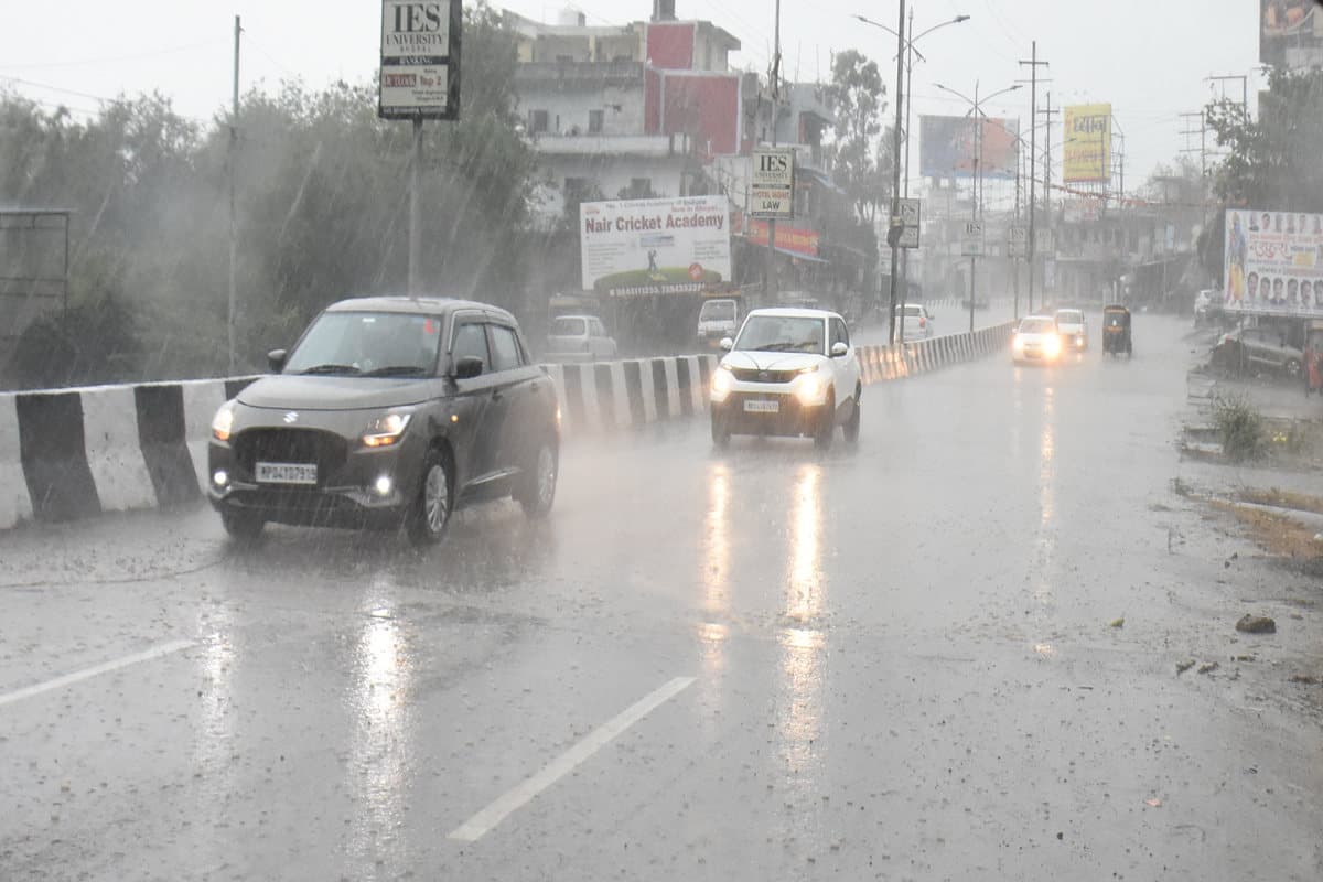 Heavy rain in Bhopal