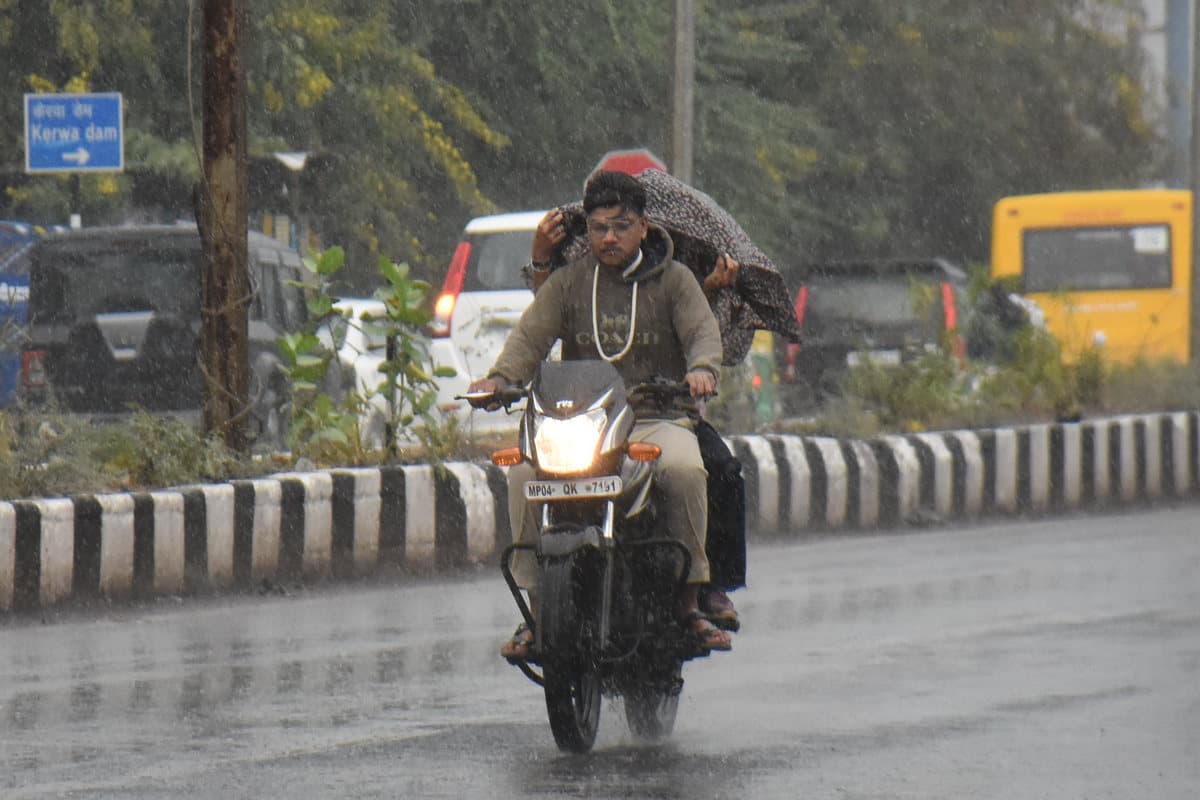 Rain in Bhopal