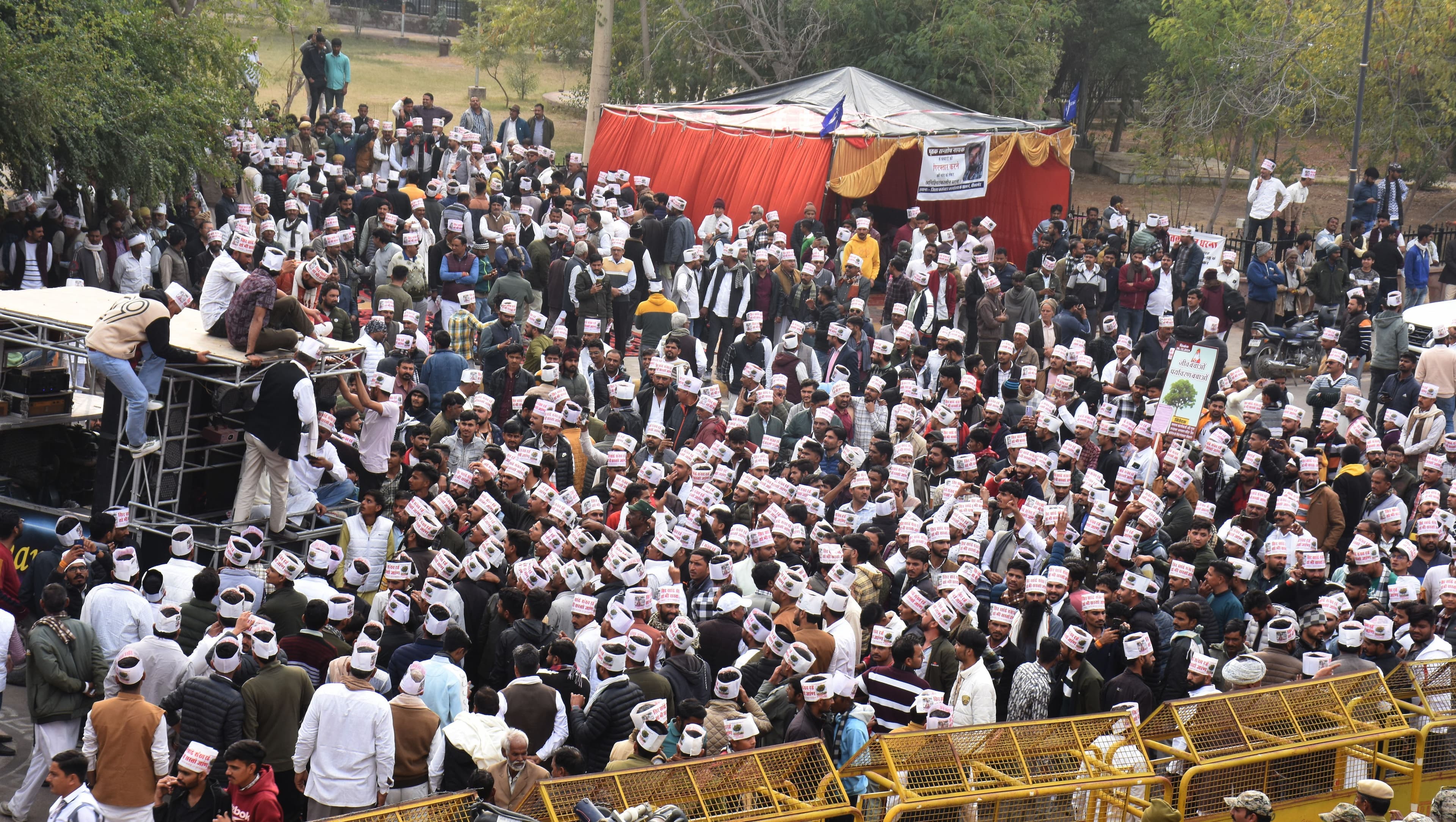 
Bikaner market remained closed