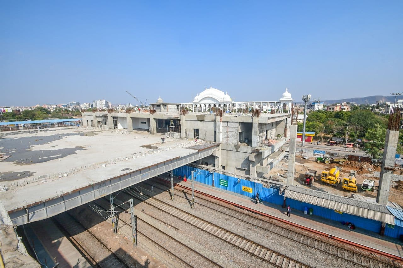 Gandhi nagar railway station devlopment 