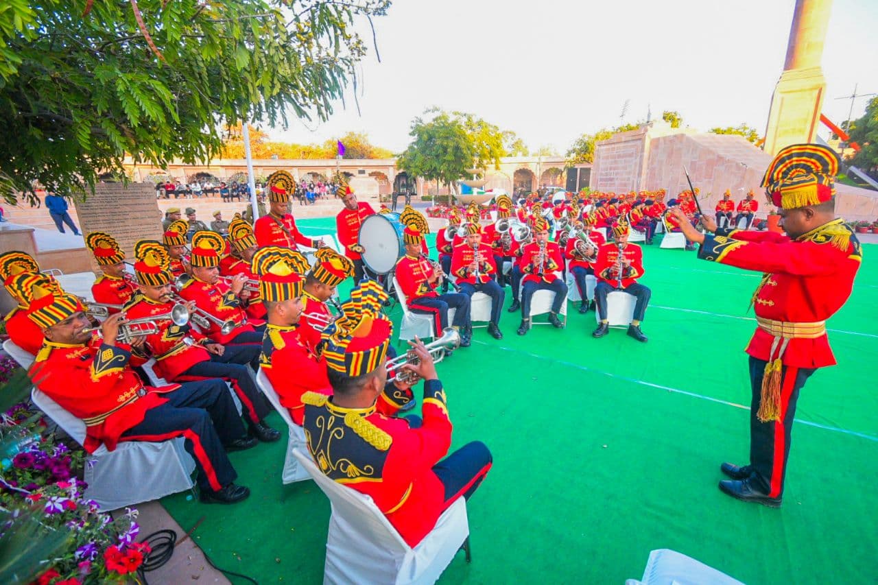 Police band performance 