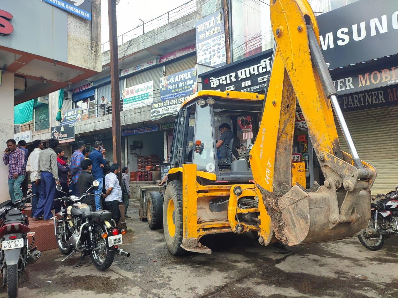 Action taken against encroachment