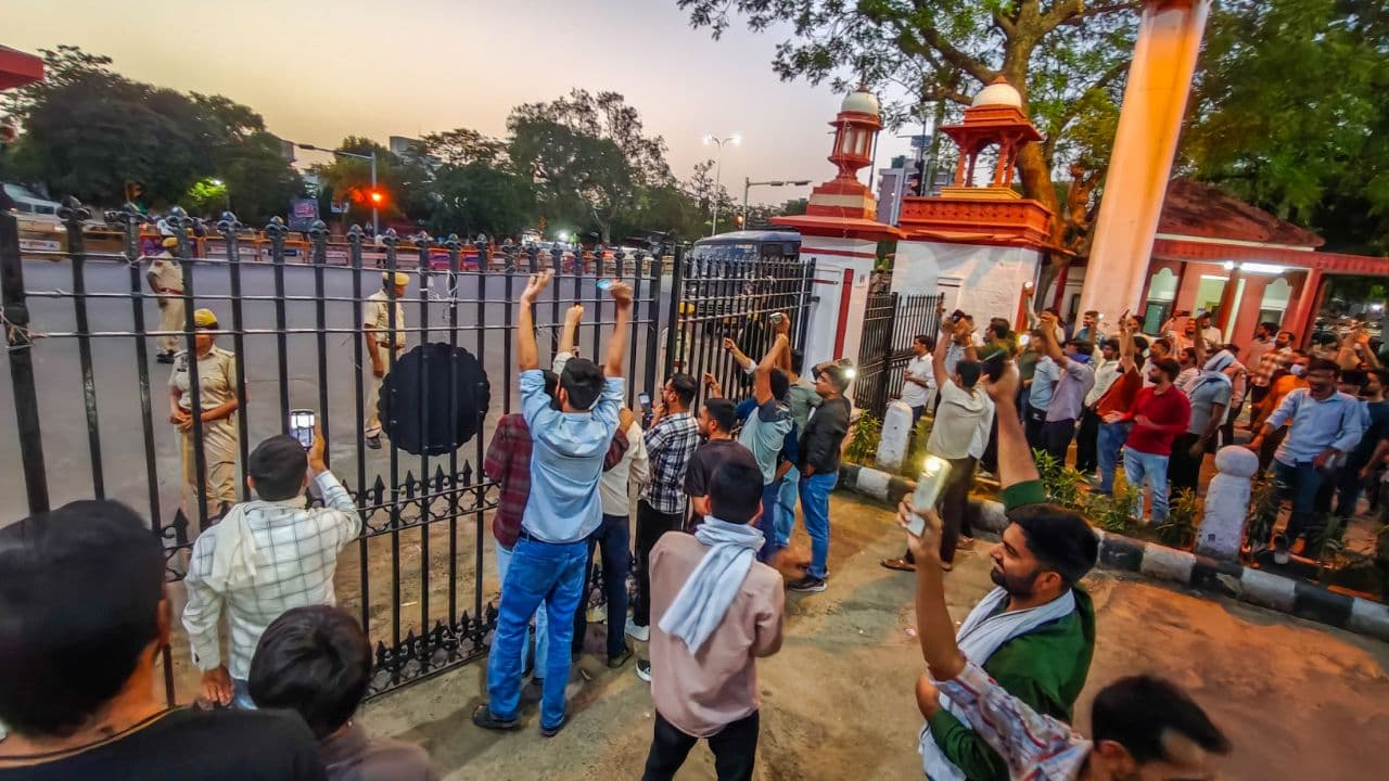 Demo at Rajasthan University 