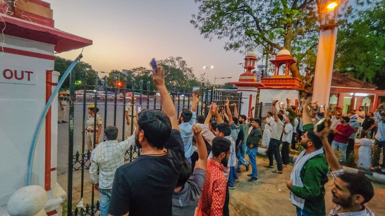 Demo at Rajasthan University 