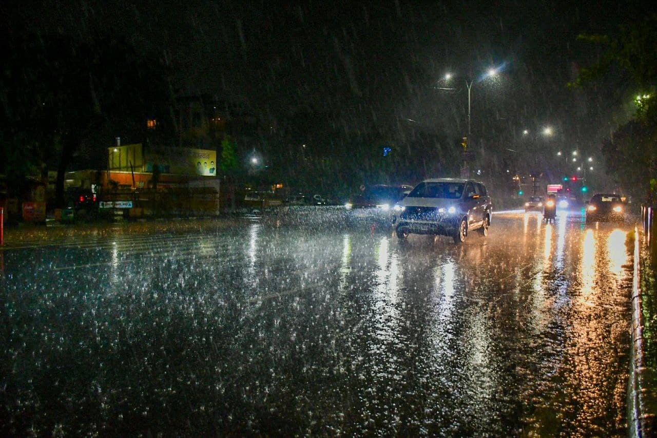 Rainy day in jaipur 