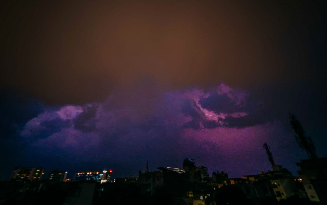 Rainy day in jaipur 