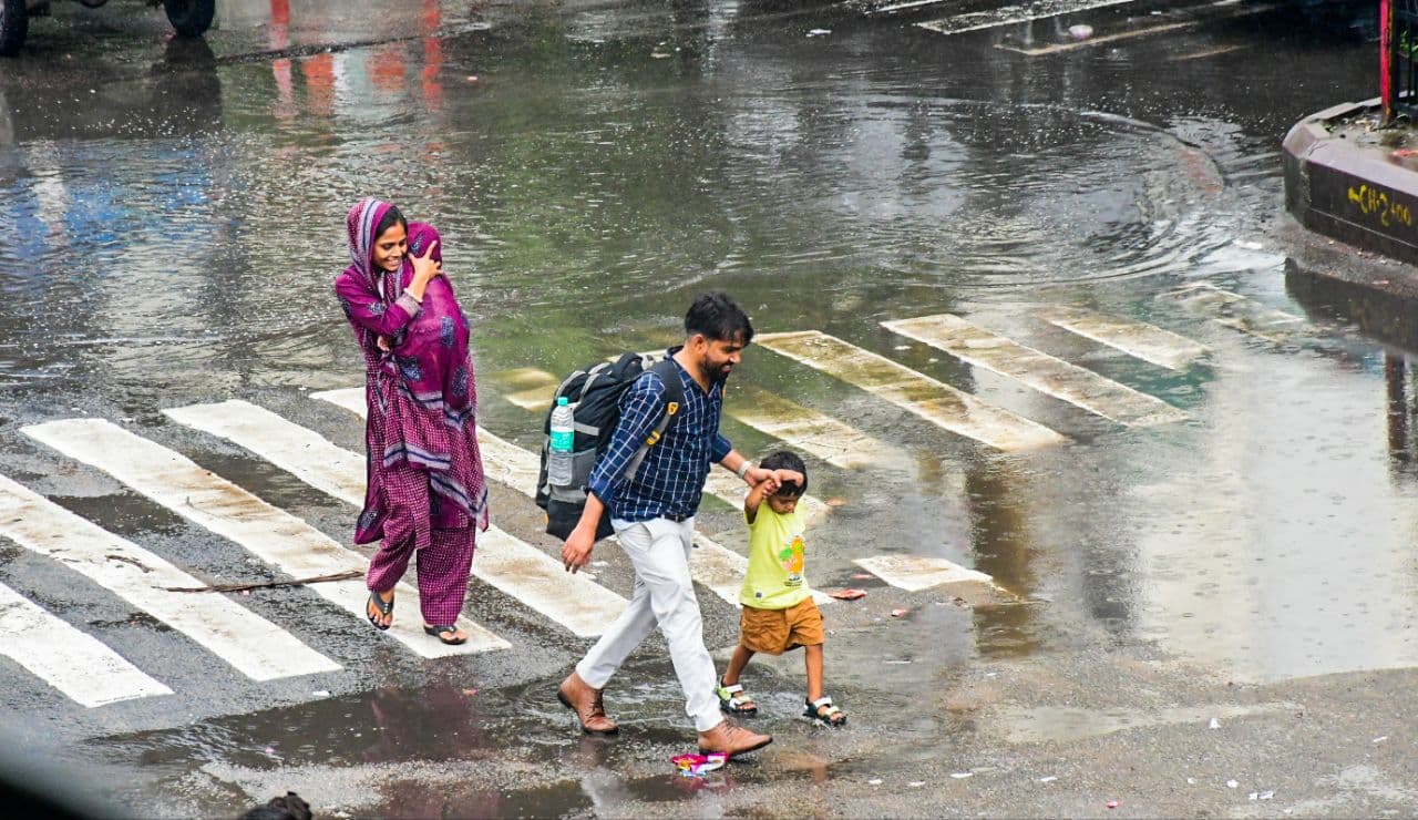 Rain in jaipur 