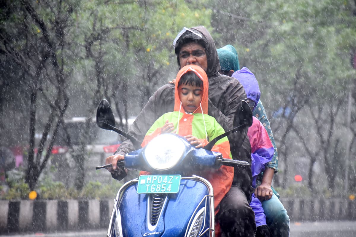 Rain In Bhopal